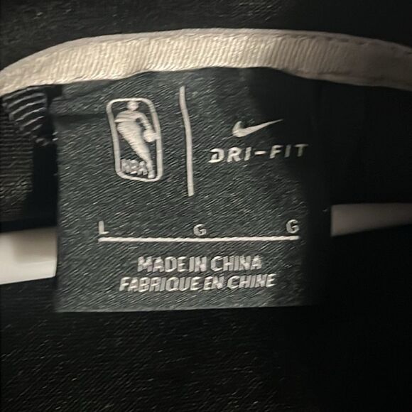 🔥🏀 OKLAHOMA CITY THUNDER NBA NIKE Dri-Fit Polyester Hoodie Sweatshirt Lg -NWOT - Picture 8 of 9